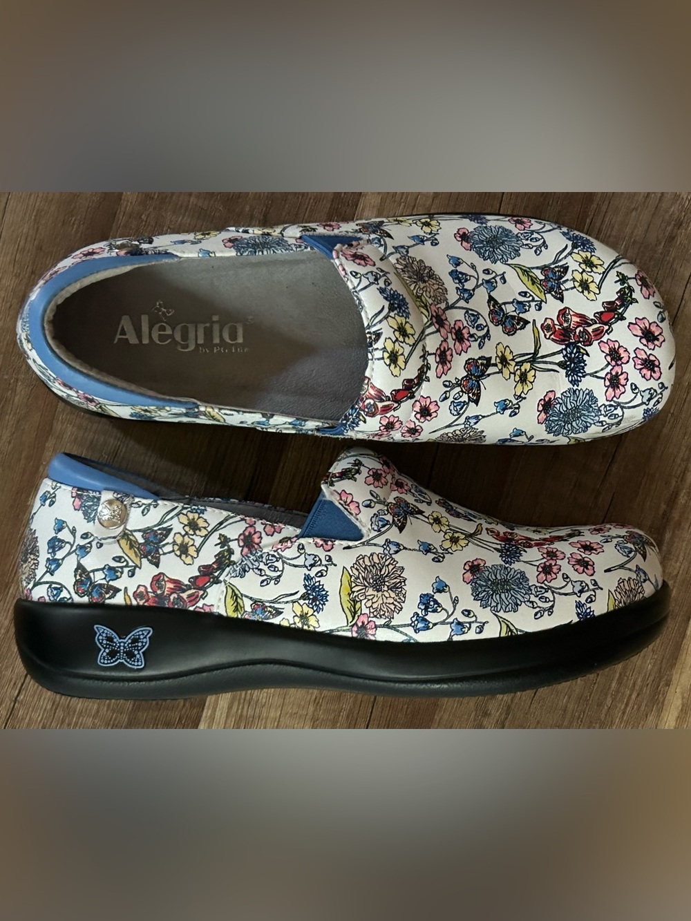 NEW! Alegria KELI in Fine & Dandy Floral Colorway Slip-On